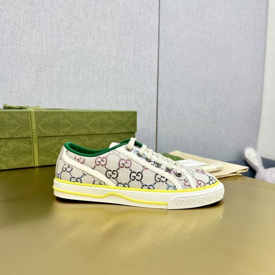 Gucci Classic Low Top Canvas Shoes Comfortable Casual Sneakers