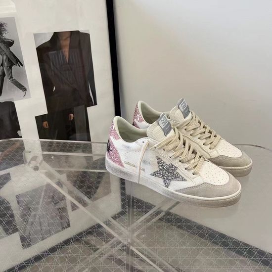 Golden Goose Premium Sequined Star Casual Vintage Platform Sneakers