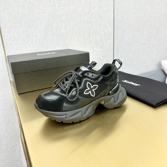 SMFK Breathable Mesh Upper Thick Sole Comfortable Sneakers