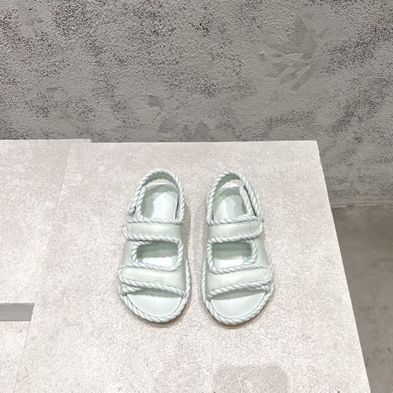 Bottega Veneta Knit Decor Flat Mules Premium Sheepskin Non-slip Sole
