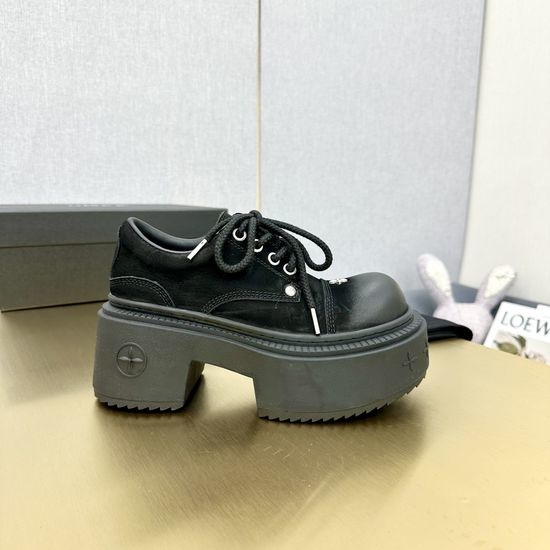 Loewe High Density Canvas Non Slip Thick Sole Casual Shoes