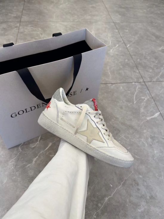Golden Goose Premium Graffiti Vintage Comfortable Durable Casual Sneakers