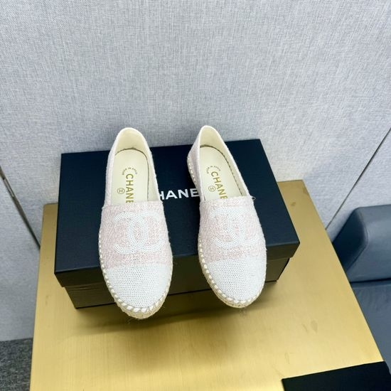 Chanel Hand-stitched Loafer with Double C Logo Accent