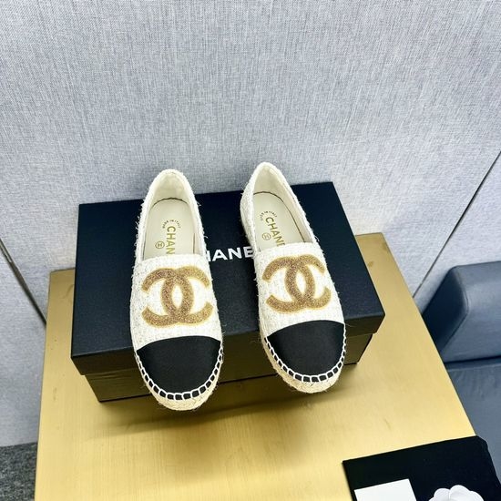 Chanel Classic Espadrilles Slip On Casual Comfortable Shoes