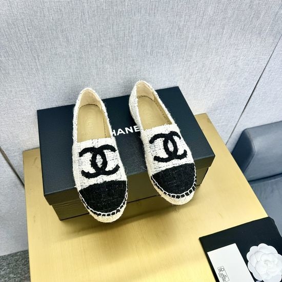 Chanel Classic Espadrilles Slip On Casual Comfortable Shoes