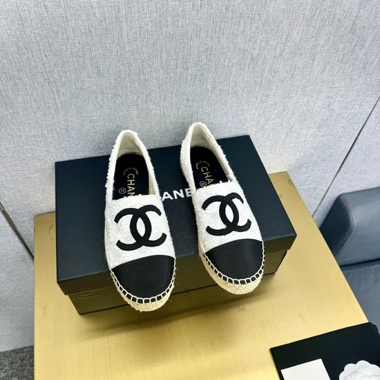 Chanel Classic Espadrilles Slip On Casual Comfortable Shoes