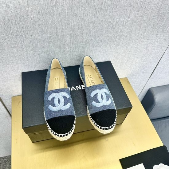 Chanel Classic Espadrilles Slip On Casual Comfortable Shoes