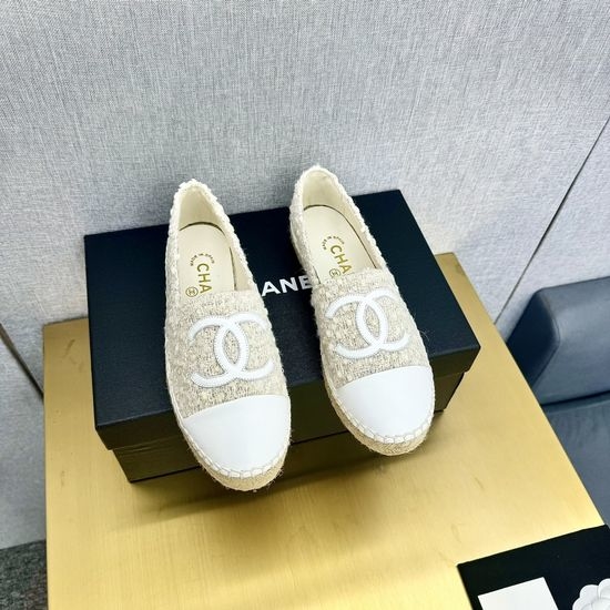 Chanel Classic Espadrilles Slip On Casual Comfortable Shoes