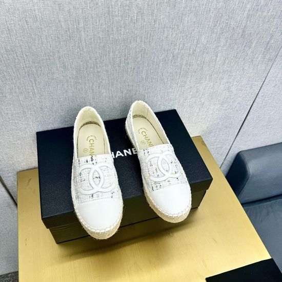 Chanel Classic Espadrilles Slip On Casual Comfortable Shoes