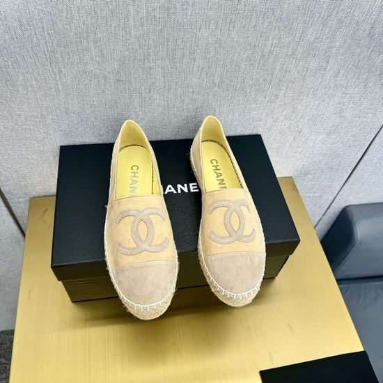Chanel Hand-stitched Loafer with Double C Logo Accent
