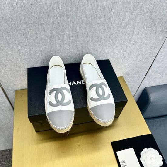 Chanel Casual Denim Espadrille Mules Slip On Comfort Shoes