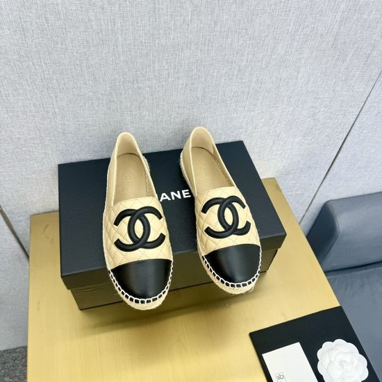Chanel Casual Denim Espadrille Mules Slip On Comfort Shoes