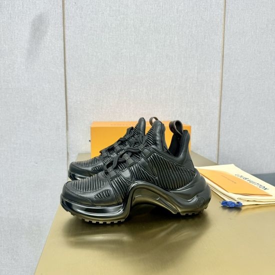Louis Vuitton LV Wave Sole Chunky Casual Fashion Sneakers