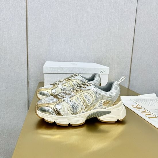 Christian Dior CD Leather Mesh Soft Lightweight Comfortable Versatile Sneakers