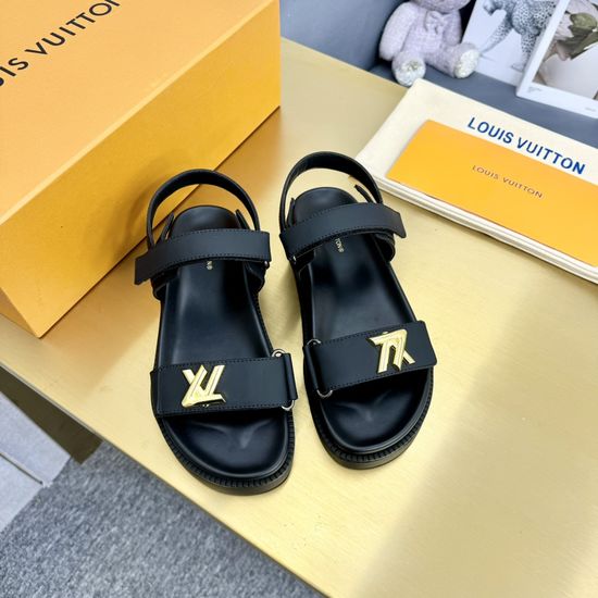 Louis Vuitton Premium Casual Beach Slip On Shoes