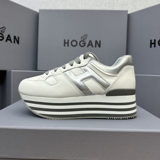 Hogan Urban Trendy Thick-Soled Leather Casual Shoes