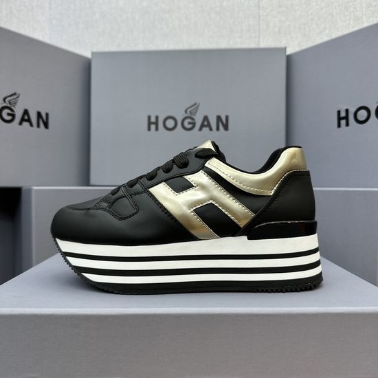 Hogan Urban Trendy Thick-Soled Leather Casual Shoes
