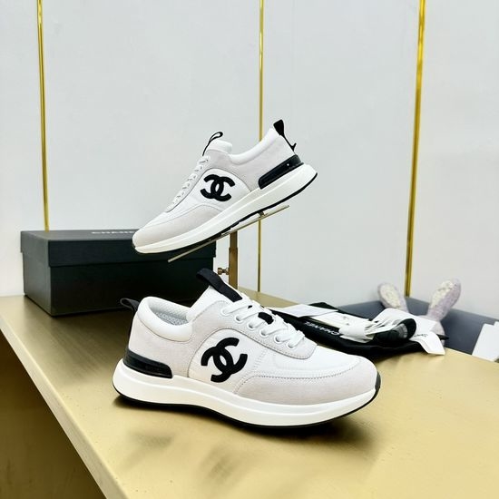 Chanel Casual Comfortable Sneakers Breathable Upper Anti-slip Sole Daily Wear Shoes