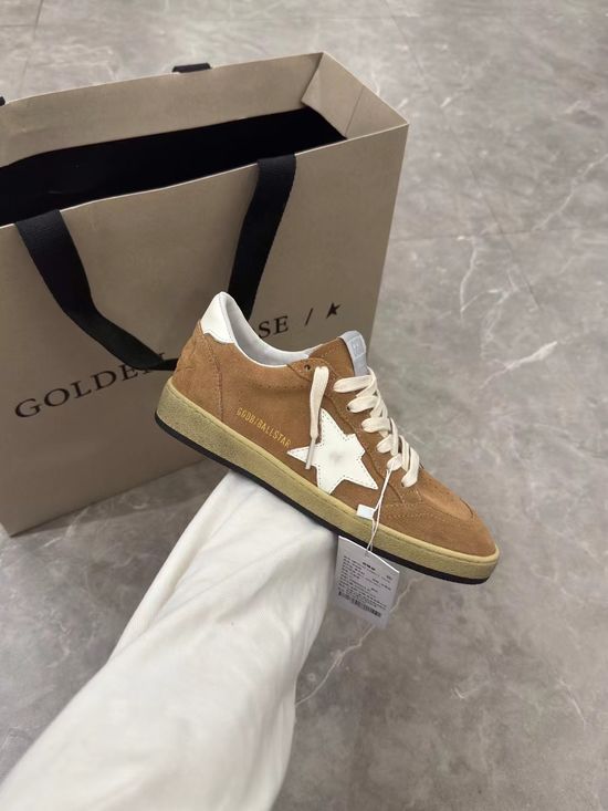 Golden Goose Brown Couple s Limited Edition Graffiti Sneakers