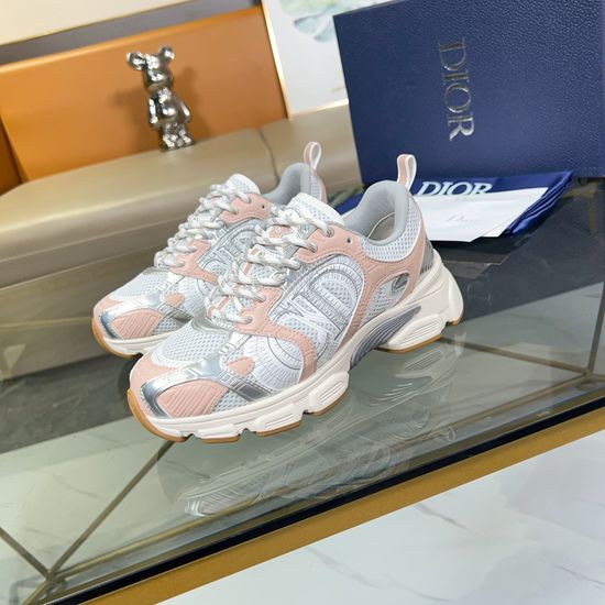 Christian Dior Casual Mesh Sneakers with Decorative Details