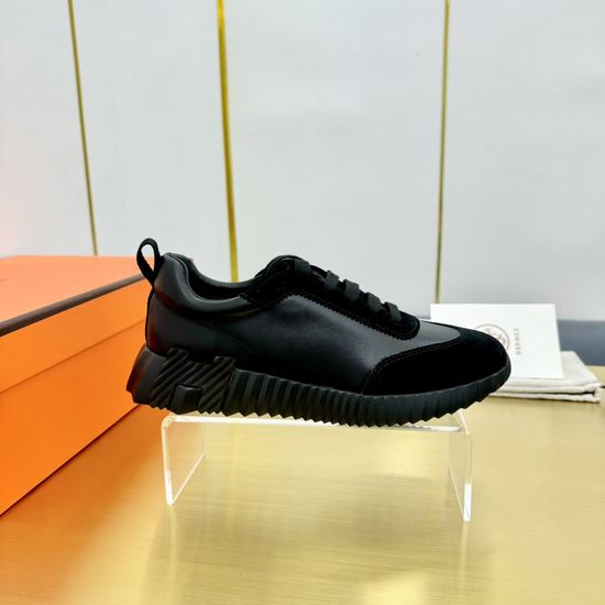 Hermes Premium Color Block Casual Athletic Sneakers