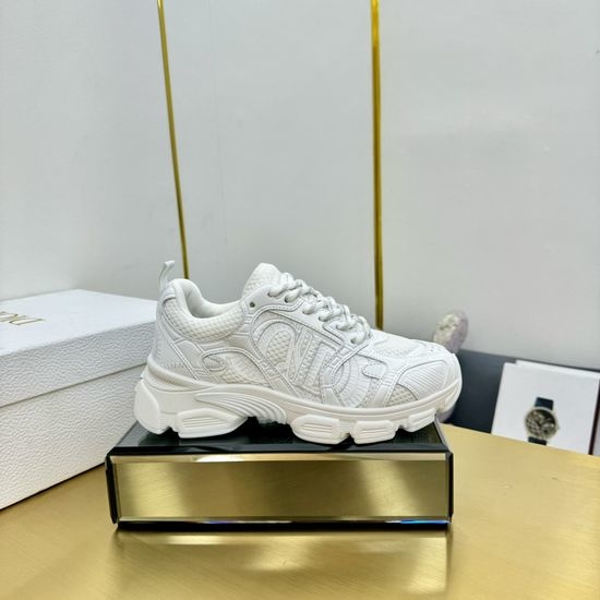 Christian Dior CD Leather Mesh Soft Lightweight Comfortable Versatile Sneakers
