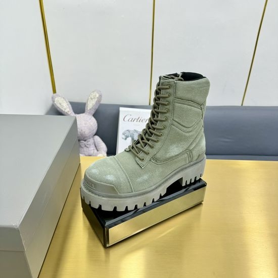 Balenciaga Genuine Leather Casual Sneakers Soft Sheepskin Interior