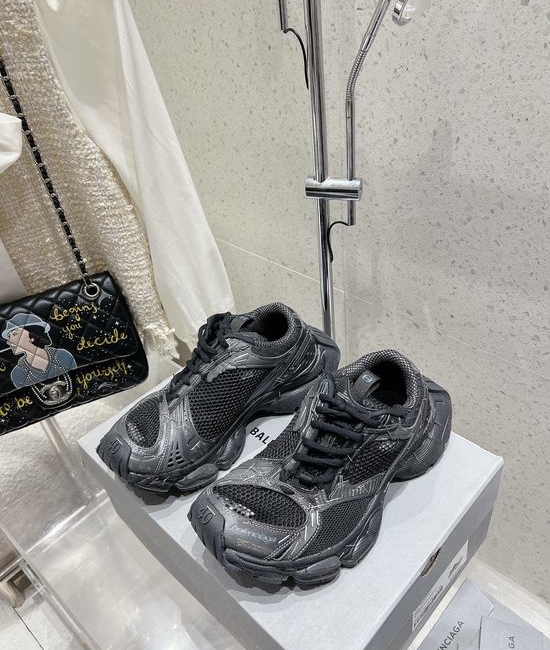 Balenciaga Vintage Thick Sole Casual Platform Sneakers