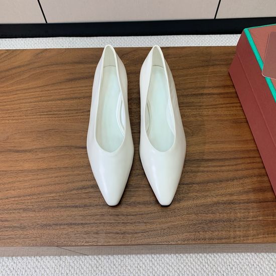 Loro Piana Witch-Inspired Flat Shoes in Minimalist Style