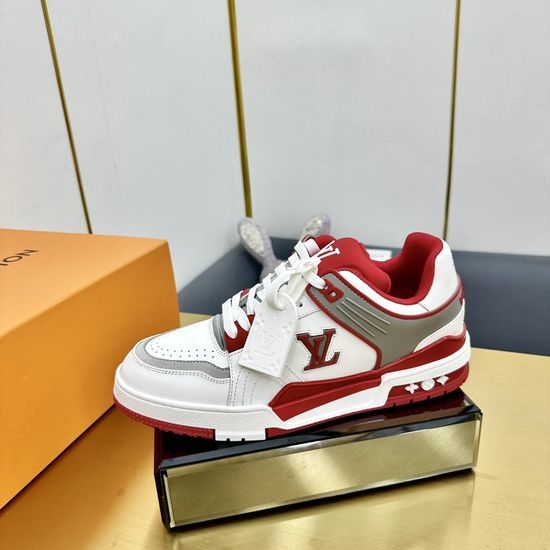 Louis Vuitton LV Retro Basketball Sneakers with Premium Leather Upper