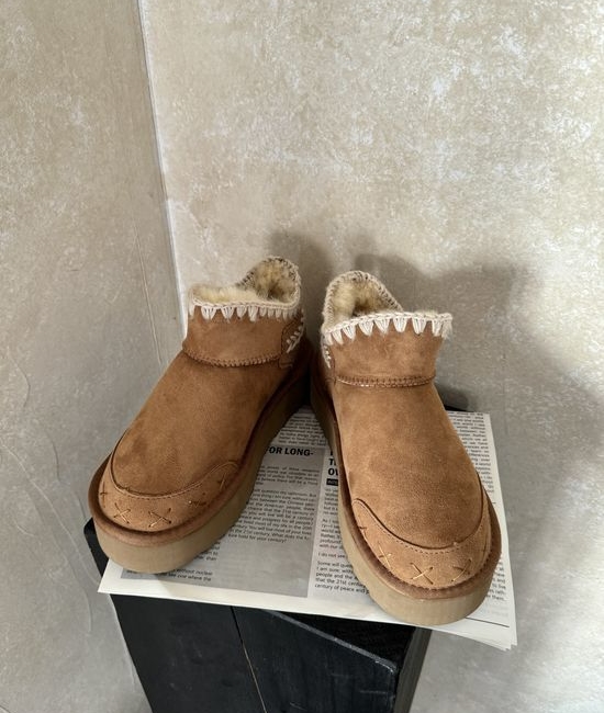 UGG Shearling Snow Boots Lightweight Non-slip Warm Casual Footwear