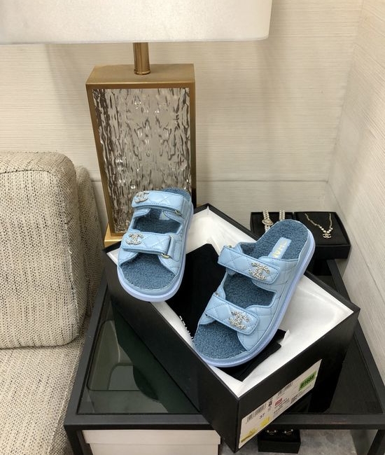 Gucci Premium Velcro Slippers with Genuine Sheepskin Lining