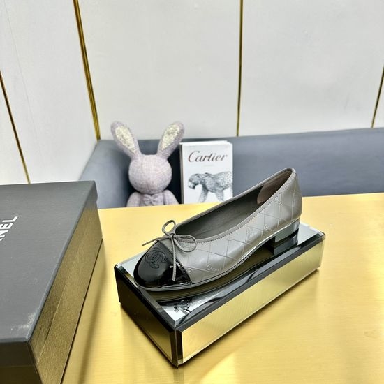 Chanel Classic Two Tone Slingback Comfortable Flat Shoes
