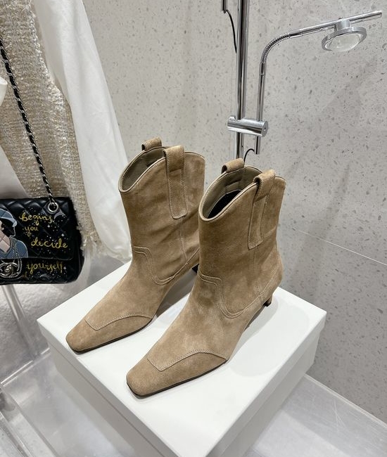 Unfolio Vintage Western Style Comfortable Casual Ankle Boots