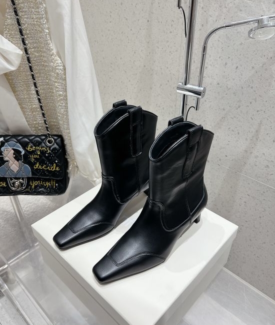 Unfolio Vintage Western Style Comfortable Casual Ankle Boots
