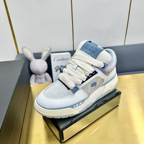 Ami Premium Casual Leather Sneakers Comfortable Platform Daily Shoes