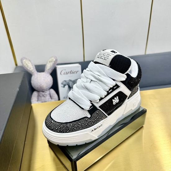 Ami Premium Casual Leather Sneakers Comfortable Platform Daily Shoes