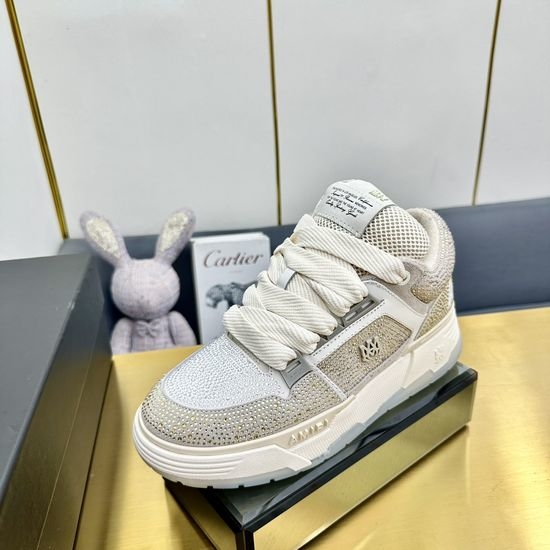 Ami Premium Casual Leather Sneakers Comfortable Platform Daily Shoes