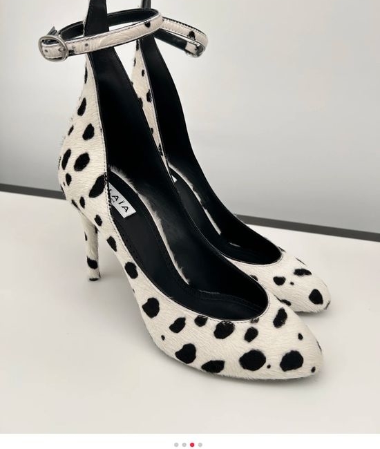 Alaia Sexy Peep Toe Fashion High Heel Pumps