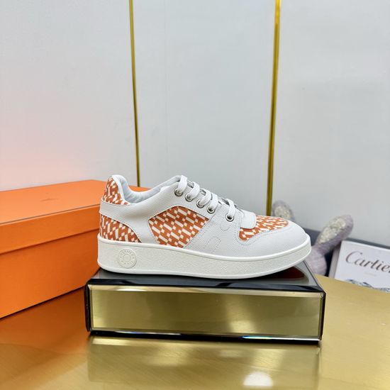 Hermes Breathable Mesh Lace-up Lightweight Casual Sneakers