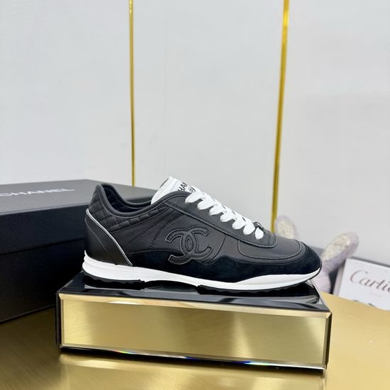 Chanel Stylish Thick-Soled Panda Pattern Casual Shoes
