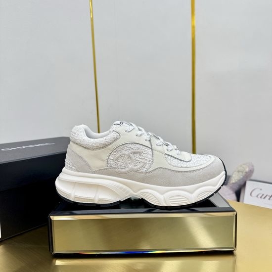 Chanel Classic Design Sneakers with Multicolor Elements
