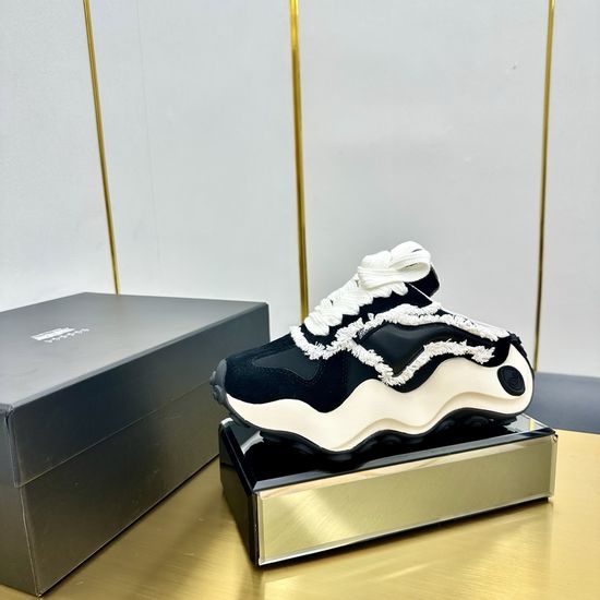 Heyday Wavy Design EVA Cushion Casual Platform Shoes
