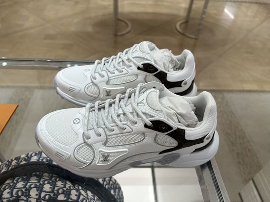 Louis Vuitton Authentic Dual Thin-Sole Sneakers in Development