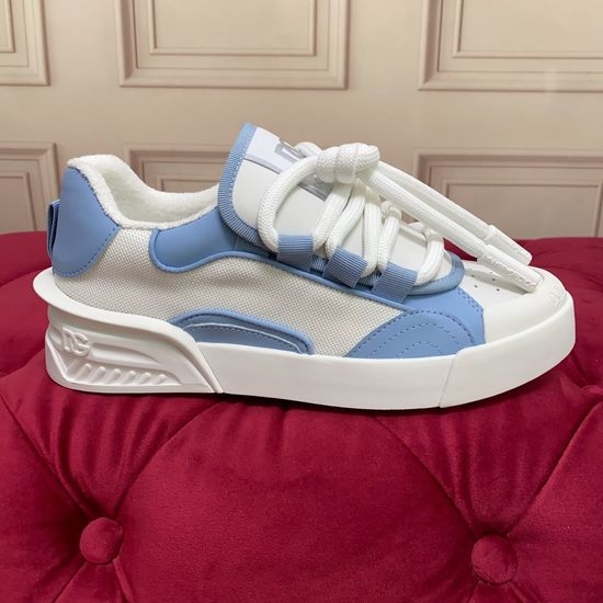 Dolce & Gabbana Premium Leather Mesh Lined Breathable Casual Shoes