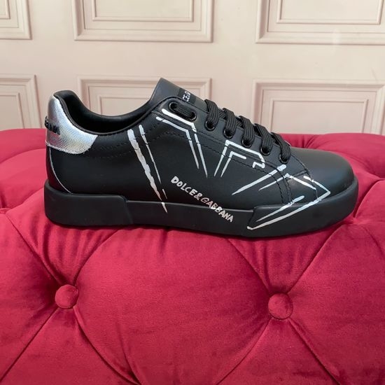 Dolce & Gabbana Premium Leather Handcrafted Casual Comfortable Shoes