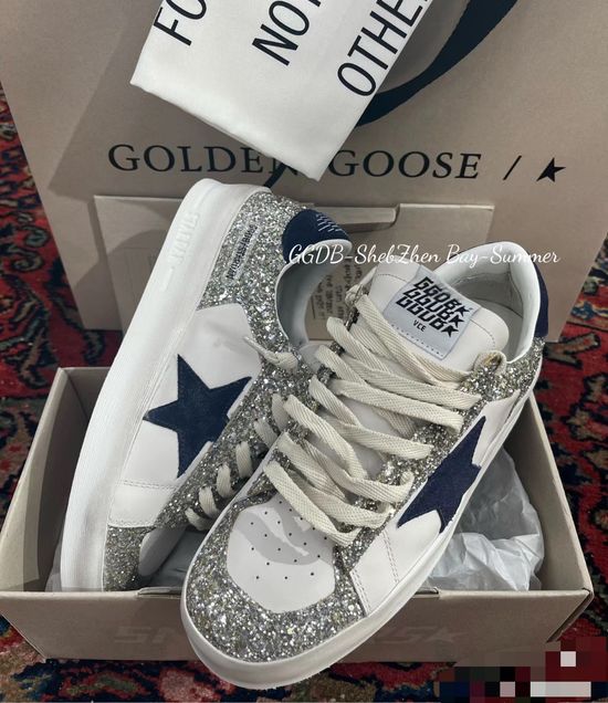 Golden Goose Premium Couple s Distressed Thick-sole Sneakers