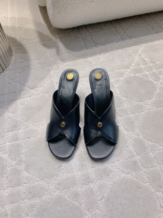 Loro Piana Minimalist Wedge Sandals with Genuine Leather