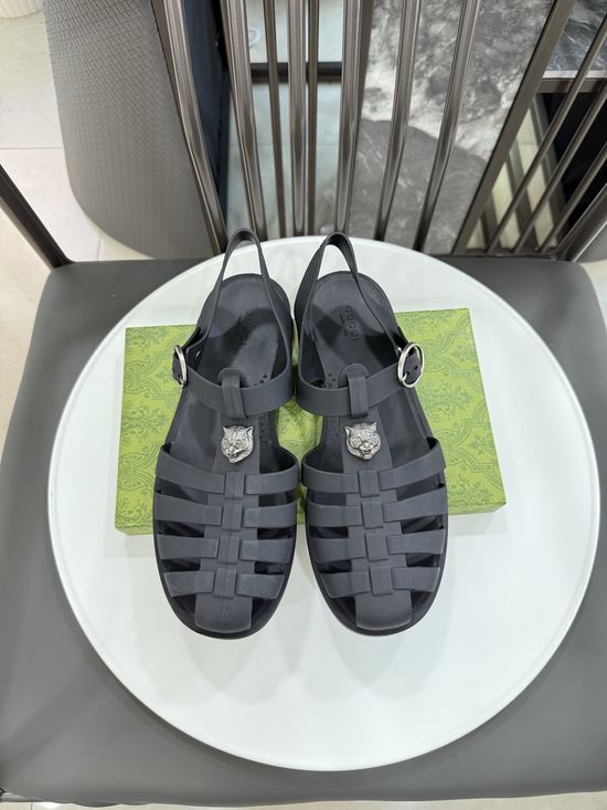 Gucci Matte Translucent TPU Jelly Sandals Premium Craft