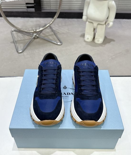 Prada Trendy Classic Wear-resistant Lightweight Daily Casual Footwear